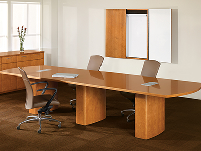 Bow End Top with Power-Data Grommets-Boatshaped Bases